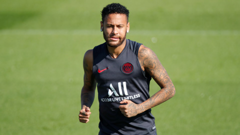 Neymar lần đầu trở lại danh sách thi đấu của PSG
