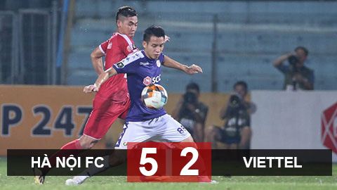 Hà Nội 5-2 Viettel: Hà Nội tiến gần ngôi vô địch V.League