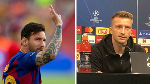 Reus hâm nóng đại chiến Barca, tuyên bố thích đối đầu Messi