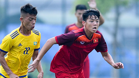 U19 Việt Nam đá 2 trận với 2 đối thủ khác nhau trong một buổi chiều