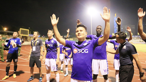 Cầu thủ Hà Nội FC: 'Thật tuyệt vời, chúng tôi đã vô địch'