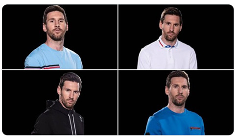 Messi sắm vai người mẫu cho nhãn hàng thời trang mang tên minh