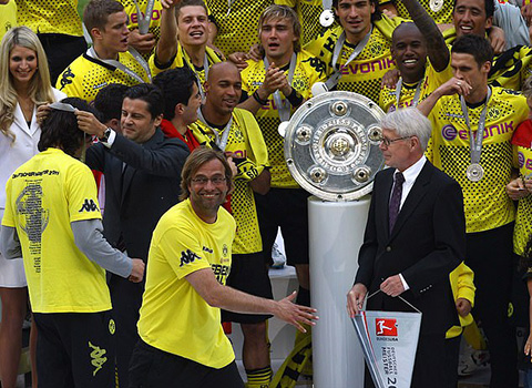 Klopp từng rất thành công với lứa trẻ tại Dortmund