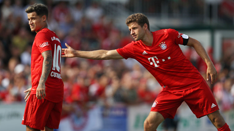 Bayern: Có Coutinho thì không có Mueller