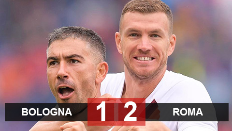 Thắng nghẹt thở Bologna, Roma vào top 4 Serie A