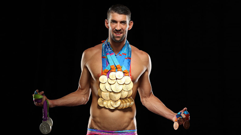 Michael Phelps & duyên phận với làn nước