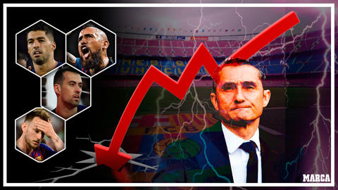 Barca: Valverde không còn tin vào các trụ cột