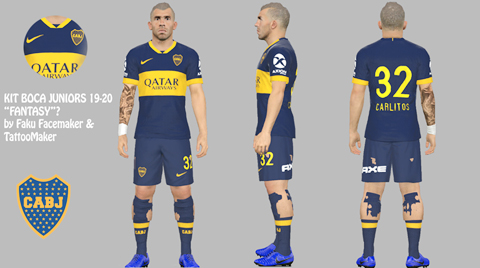 Boca Juniors với màu áo như cờ Thụy Điển