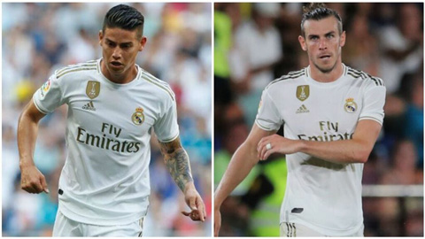 Zidane bất ngờ không đăng ký cả James và Bale