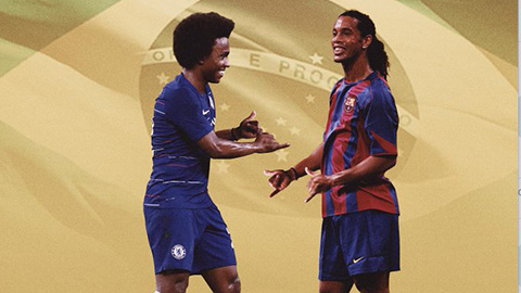 Willian cân bằng thành tích của Ronaldinho, gia nhập CLB 300 của Chelsea