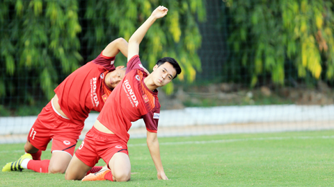 Thầy Park bắt đầu giảm tải cho ĐT Việt Nam