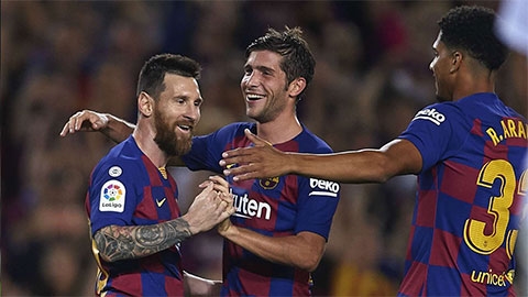 Tổng hợp vòng 8 La Liga: Barca 'vô đối' trở lại