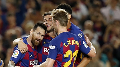 Barca thắng đậm Sevilla: Chỉ đẹp ở tỷ số