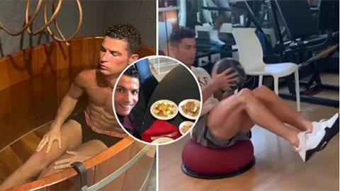 Cách Ronaldo duy trì một cơ thể siêu thực ở tuổi 34