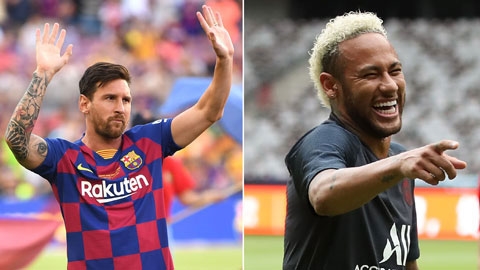 Neymar từng khiến Messi lo sốt vó