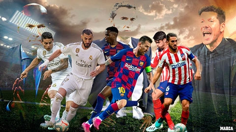Đội hình Real, Barca và Atletico còn gì khi bị virus FIFA càn quét?