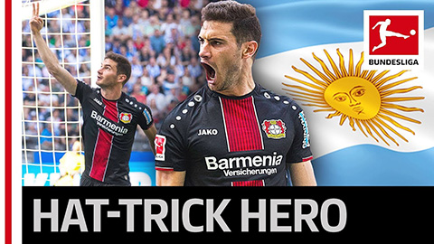 Alario là cầu thủ Argentina duy nhất đến lúc này lập hat-trick ở Bundesliga