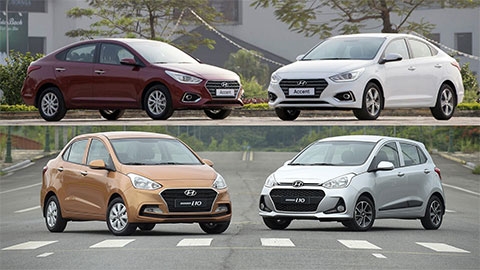 Hyundai Accent, Grand i10 giá rẻ tiếp tục 'khuynh đảo' thị trường