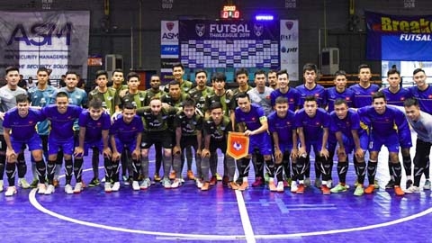 Đại thắng tại Thái Lan, ĐT futsal Việt Nam về nước dự giải ĐNÁ