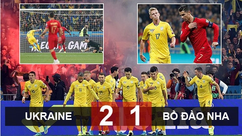 Ukraine 2-1 Bồ Đào Nha: Ukraine giành vé dự EURO 2020