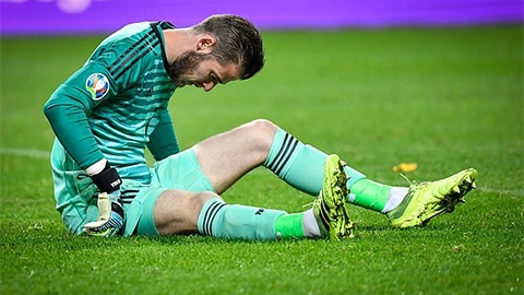 Chấn thương ở ĐT Tây Ban Nha, De Gea nguy cơ lỡ đại chiến M.U vs Liverpool