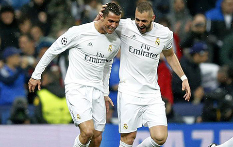 Ronaldo và Benzema chính là 2 họng súng xuất sắc nhất Real trong 10 năm qua