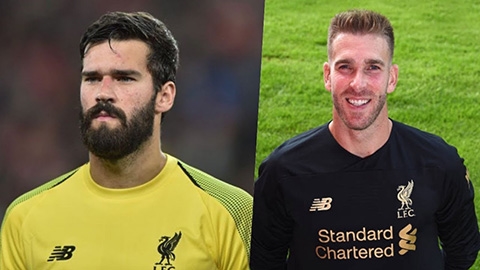 Klopp đau đầu vì Adrian không chịu trả chỗ Alisson