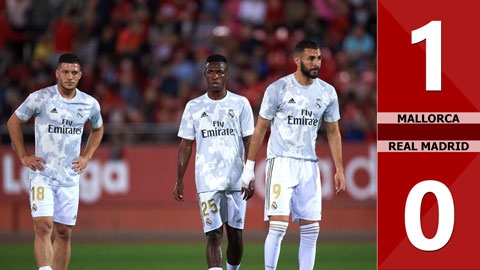 Mallorca 1-0 Real Madrid(Vòng 9 La Liga 2019/20)