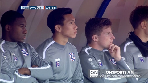 Văn Hậu vẫn kiên nhẫn chờ cơ hội ở CLB Heerenveen
