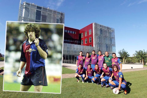 Carles Puyol trưởng thành từ lò La Masia nhờ nỗ lực và sự chăm chỉ hơn người