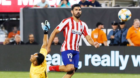 Atletico trông vào bản lĩnh của Costa