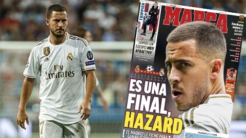 Hazard sắp đá 'chung kết' cùng Real