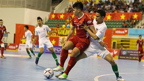 Phung phí cơ hội, ĐT futsal Việt Nam hòa tiếc nuối với Indonesia Phung phí cơ hội, ĐT futsal Việt Nam hòa tiếc nuối với Indonesia