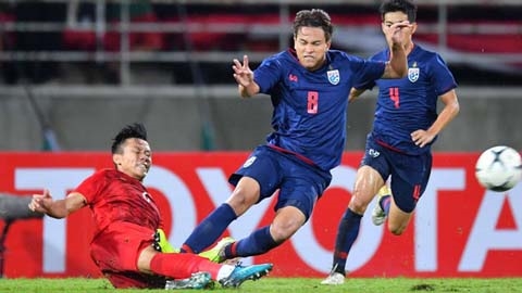 Trước trận gặp Việt Nam, Thái Lan mất tiền vệ chơi xấu Quế Ngọc Hải