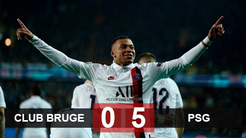 Club Brugge 0-5 PSG: Icardi và Mbappe tạo mưa bàn thắng Club Brugge 0-5 PSG: Icardi và Mbappe tạo mưa bàn thắng