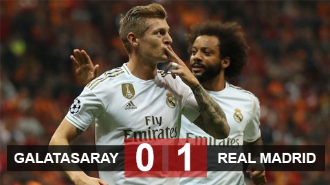 Galatasaray 0-1 Real Madrid: Thoát xác tại Champions League Galatasaray 0-1 Real Madrid: Thoát xác tại Champions League