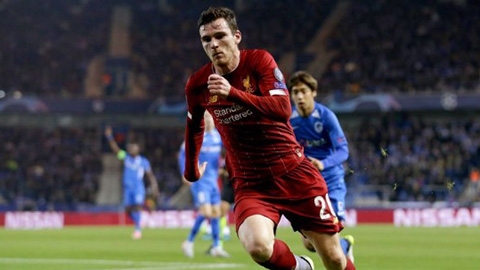 Liverpool nhận tin vui từ Robertson