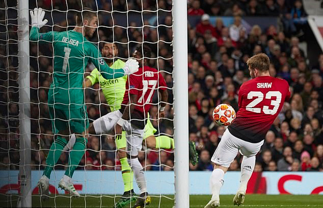 Man United 0-1 Barca (Tứ kết lượt đi Champions League 2018/19): Luke Shaw phản lưới ở phút 12 mang về bàn thắng duy nhất cho Barca