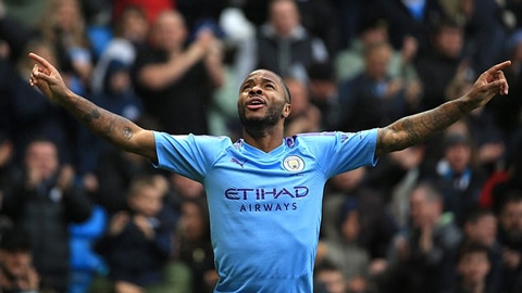 Sterling cân bằng bàn thắng với Messi trong năm 2019 Sterling cân bằng bàn thắng với Messi trong năm 2019
