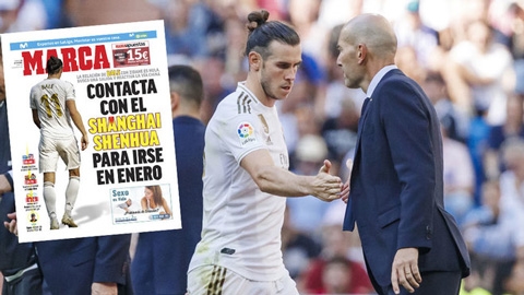 Lại xung đột với Zidane, Bale lại tính chuyện sang Trung Quốc