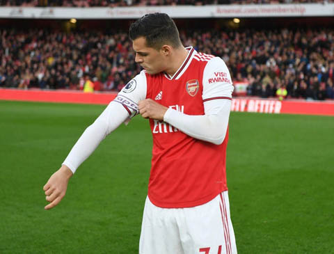 Xhaka sẽ từ bỏ vai trò đội trưởng của Arsenal trong thời gian tới?