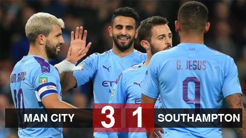 Man City 3-1 Southampton: Aguero đưa nhà ĐKVĐ vào tứ kết cúp Liên đoàn Man City 3-1 Southampton: Aguero đưa nhà ĐKVĐ vào tứ kết cúp Liên đoàn
