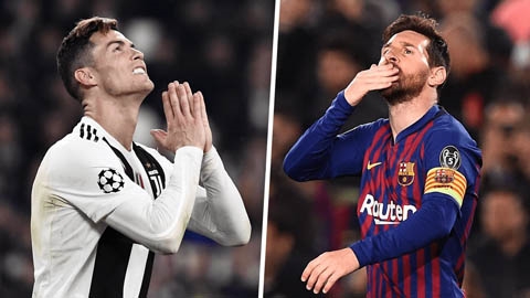Đề cử Globe Soccer Awards 2019: Ronaldo và Messi đấu với  4 sao Liverpool