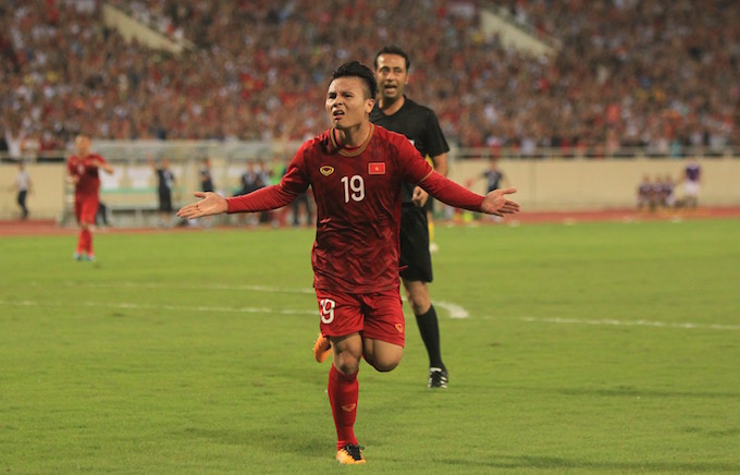 Quang Hải là ứng viên sáng giá nhất cho danh hiệu cầu thủ xuất sắc nhất Đông Nam Á 2018 - Ảnh: Phan Tùng