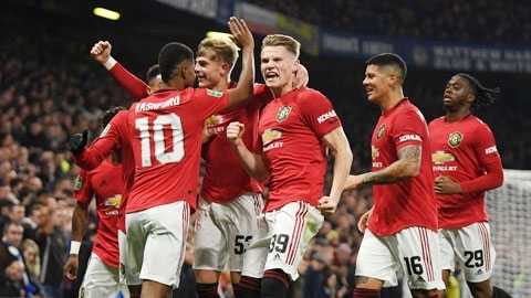 Qua cơn bĩ cực, Man United tiến thẳng tới Top 4