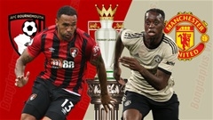 Bournemouth vs Man United, 19h30 ngày 2/11: Ngược gió, Quỷ bay cao Bournemouth vs Man United, 19h30 ngày 2/11: Ngược gió, Quỷ bay cao