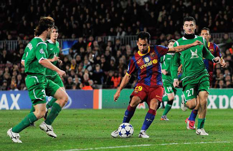 Vazquez từng có tiềm năng sút phạt hơn Messi nhưng chỉ có 3 lần khoác áo đội 1 Barca