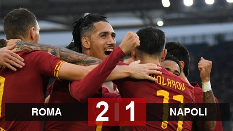 Roma 2-1 Napoli: Chen chân vào Top 3 Roma 2-1 Napoli: Chen chân vào Top 3