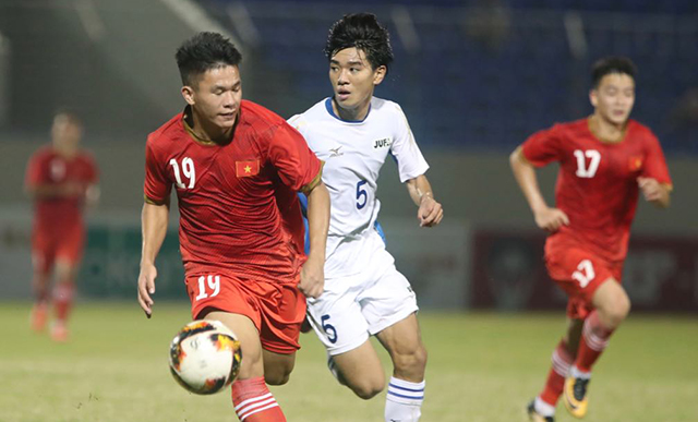 U21 tuyển chọn Việt Nam thua SV Hàn Quốc - Ảnh: Anh Tài 