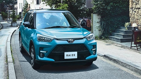 Toyota Raize 2020 thiết kế tuyệt đẹp ra mắt với giá 336 triệu đồng